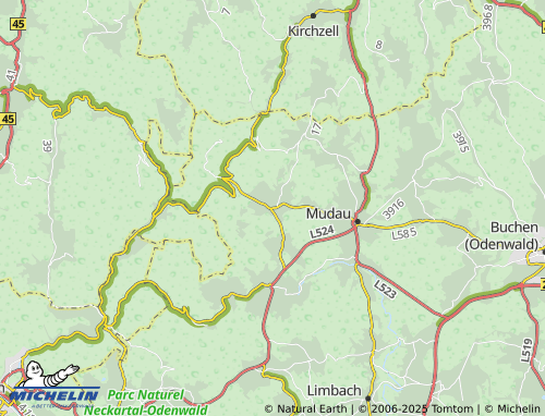 MICHELIN-Landkarte Schloßau - ViaMichelin