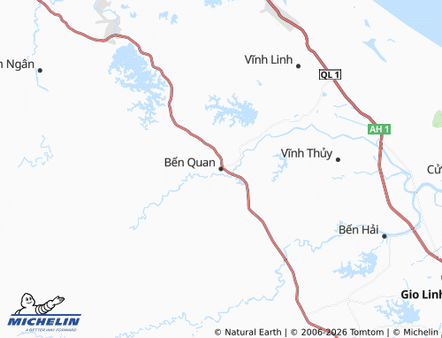 Mapa MICHELIN Bến Quan - ViaMichelin