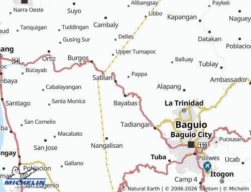 Mappa MICHELIN Bayabas - ViaMichelin