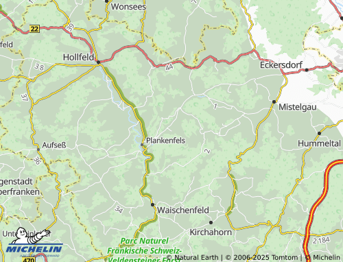 Mapa MICHELIN Ringau - ViaMichelin