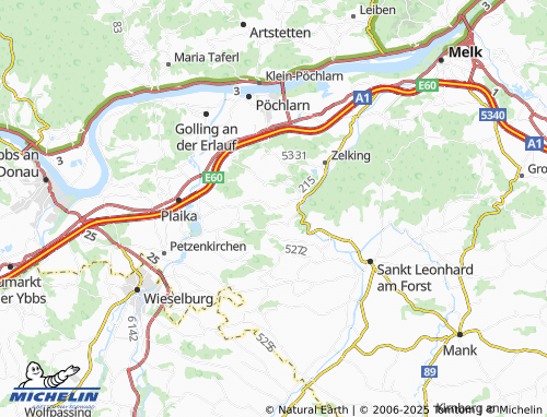 Mapa MICHELIN Arb - ViaMichelin
