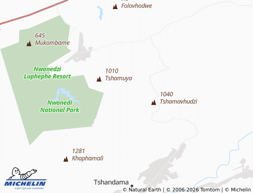 MICHELIN-Landkarte Masunda - ViaMichelin