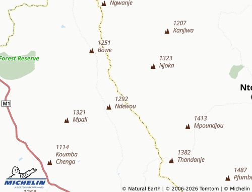 MICHELIN Machisawo map - ViaMichelin
