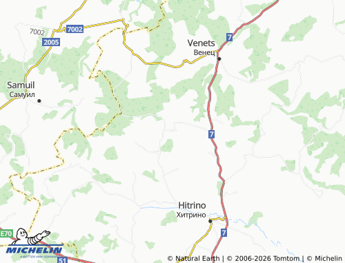 Mappa MICHELIN Kapitan Petko - ViaMichelin