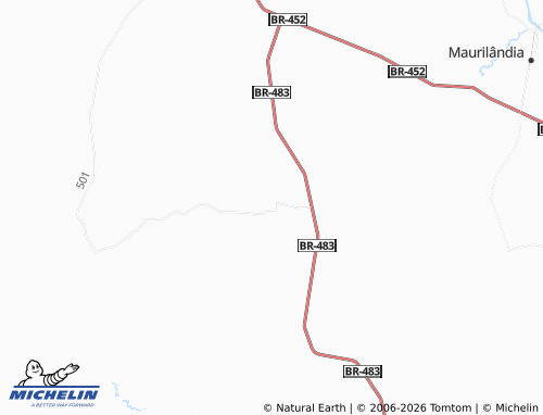 Carte MICHELIN Riverlândia - ViaMichelin