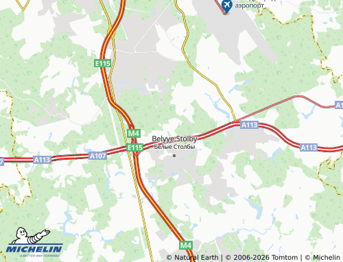 Carte MICHELIN Mikheyevo - ViaMichelin