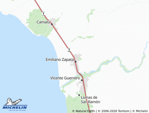 Mapa MICHELIN El Colonial, Comunidad Santo Domingo - ViaMichelin
