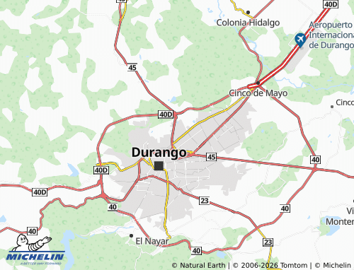 Carte MICHELIN El Ciprés - ViaMichelin