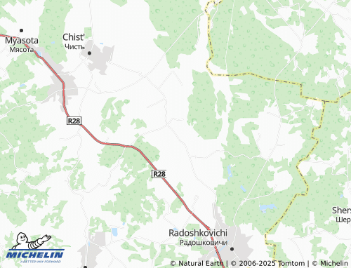 MICHELIN Granichi map - ViaMichelin