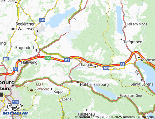 MICHELIN-Landkarte Enzersberg - ViaMichelin