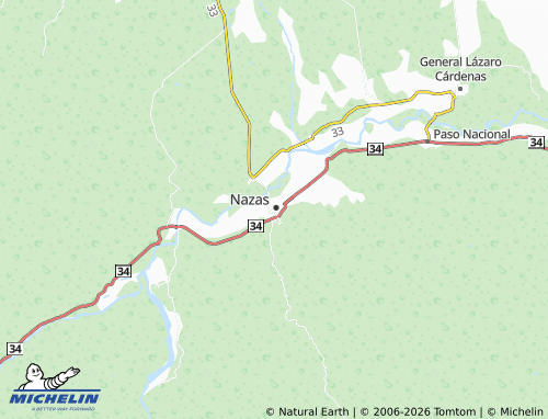 Mappa MICHELIN El Tigre - ViaMichelin