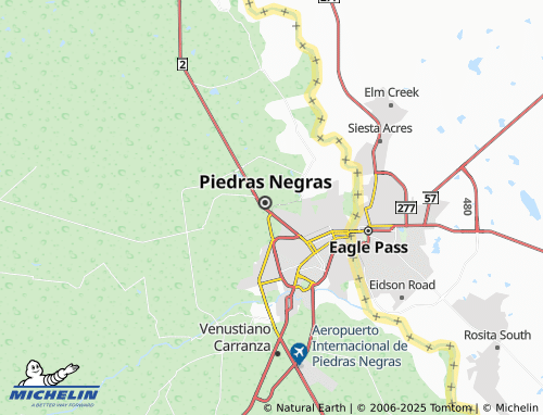 MICHELIN Los Laureles map - ViaMichelin
