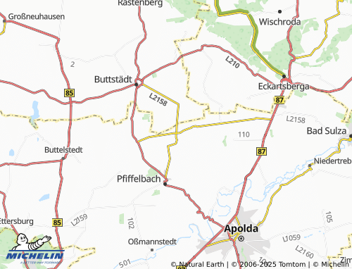 Mapa MICHELIN Willerstedt - ViaMichelin
