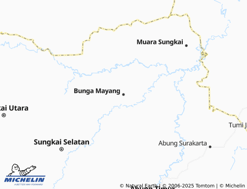 MICHELIN Bunga Mayang map - ViaMichelin