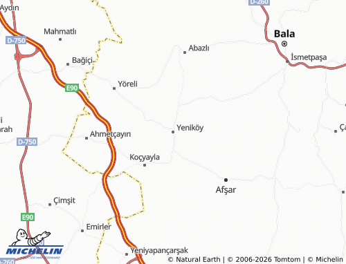 Mappa MICHELIN Yeniköy - ViaMichelin