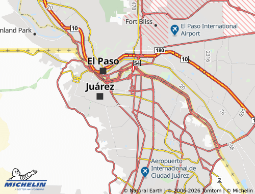 Mappa MICHELIN El Dorado - ViaMichelin