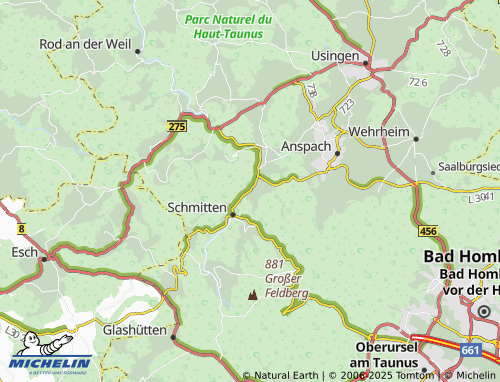 Mapa MICHELIN Dorfweil - ViaMichelin