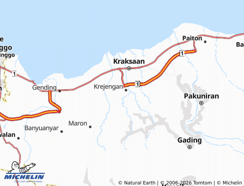 Carte MICHELIN Tanjungsari - ViaMichelin