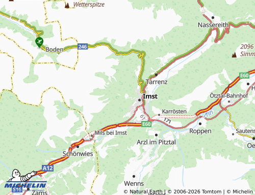 Mappa MICHELIN Hochimst - ViaMichelin