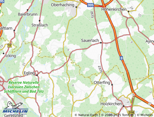 Mapa MICHELIN Großeichenhausen - ViaMichelin