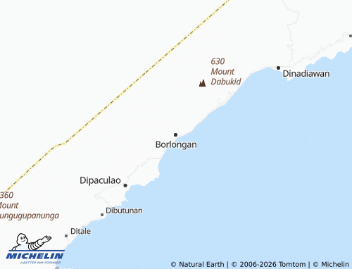 MICHELIN Borlongan map - ViaMichelin