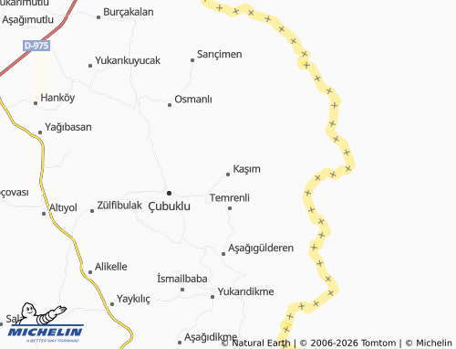 Mappa MICHELIN Kaşım - ViaMichelin