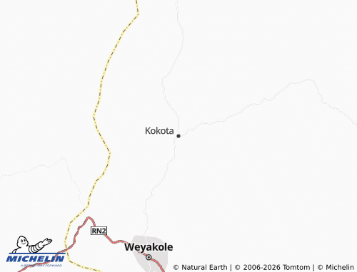 Mappa MICHELIN Kokota - ViaMichelin