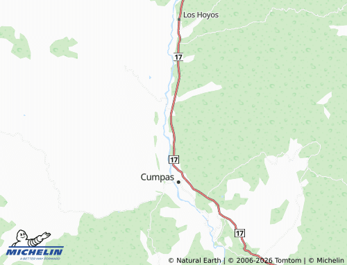 Mappa MICHELIN Ojo de Agua - ViaMichelin