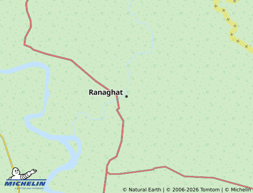 Carte MICHELIN Ranaghat - ViaMichelin