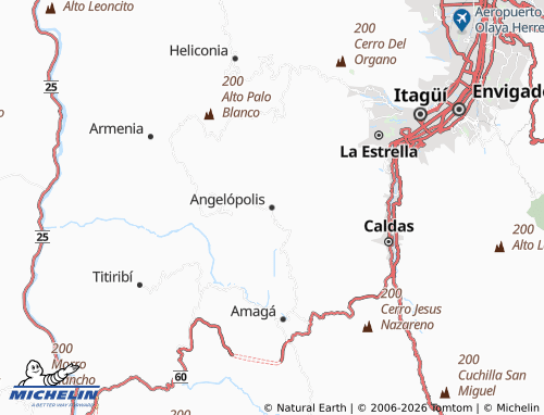 Mappa MICHELIN Angelópolis - ViaMichelin