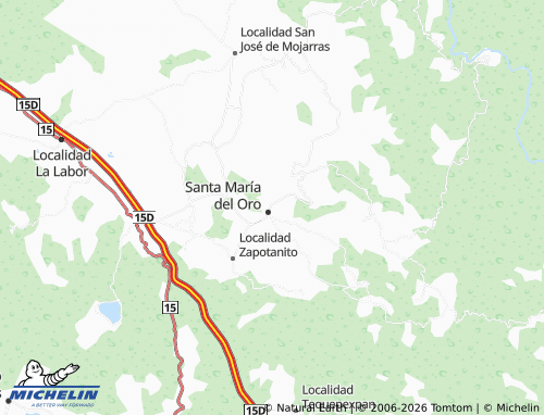 Mapa MICHELIN Los Cedros - ViaMichelin