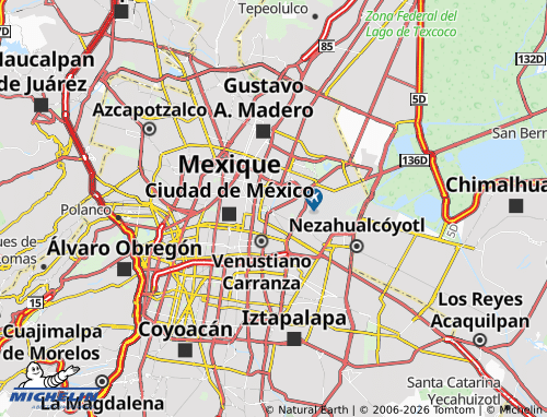 MICHELIN-Landkarte Miguel Hidalgo - ViaMichelin