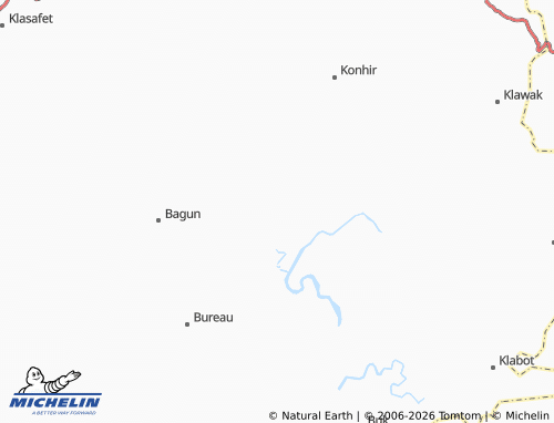 Mapa MICHELIN Klabra - ViaMichelin