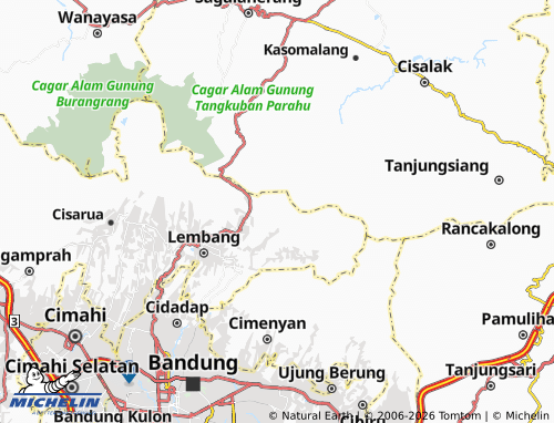 MICHELIN Cikidang map - ViaMichelin