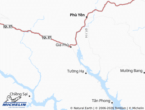 Mapa MICHELIN Tường Thượng - ViaMichelin