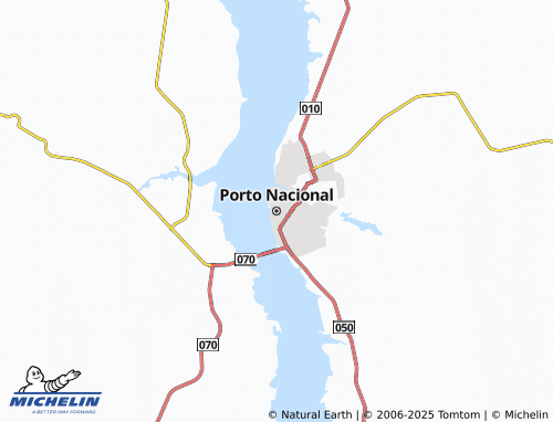 MICHELIN Porto Nacional map - ViaMichelin