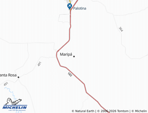 MICHELIN Maripá map - ViaMichelin