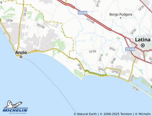 Carte MICHELIN Acciarella - ViaMichelin