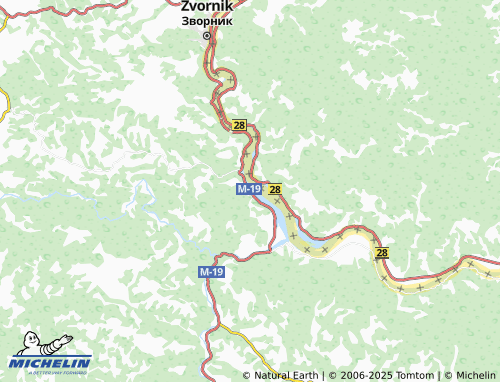 MICHELIN Đevanje map - ViaMichelin