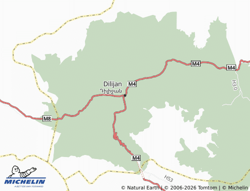 Mappa MICHELIN Dilijan - ViaMichelin