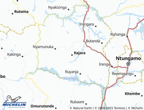 MICHELIN Kajara map - ViaMichelin