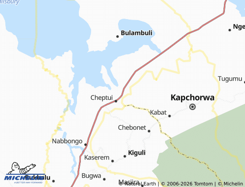 Mappa MICHELIN Bunambutye - ViaMichelin