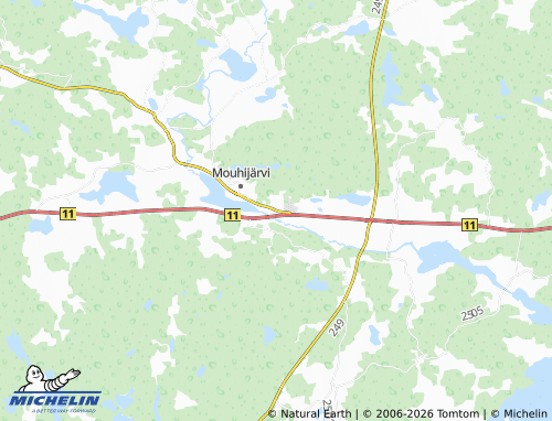 MICHELIN-Landkarte Mustianoja - ViaMichelin