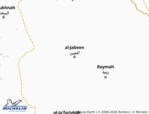 MICHELIN-Landkarte al-Jabeen - ViaMichelin