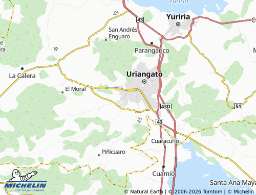 Mappa MICHELIN Constituyentes - ViaMichelin