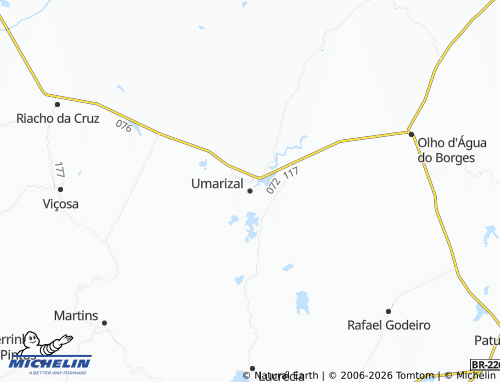 Mappa MICHELIN Umarizal - ViaMichelin