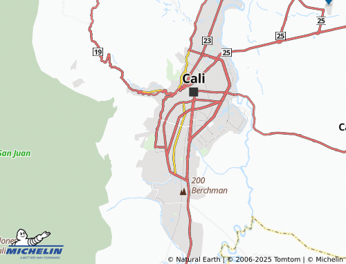 MICHELIN Urbanización Militar map - ViaMichelin