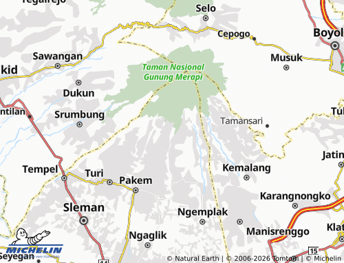 Mappa MICHELIN Hargo Binangun - ViaMichelin
