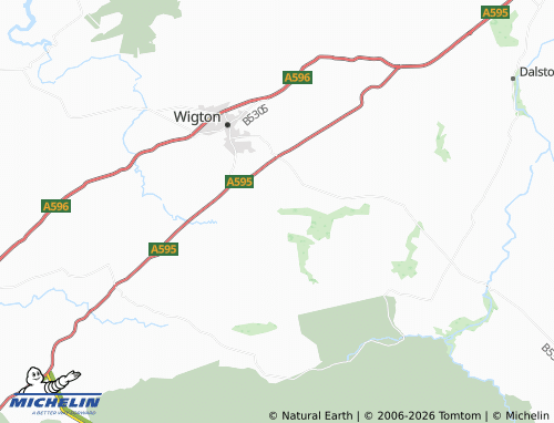Carte MICHELIN Westward - ViaMichelin