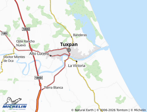 MICHELIN Croc map - ViaMichelin